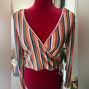 Caution to the Wind Cross Front top